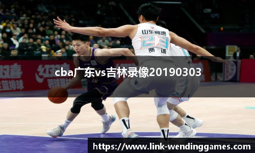 cba广东vs吉林录像20190303