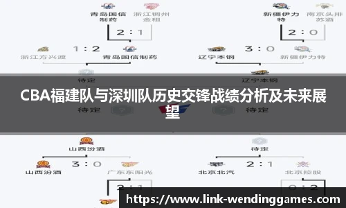CBA福建队与深圳队历史交锋战绩分析及未来展望